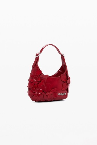 Bolso apliques flores pequeño, DESIGUAL, Moda española, bolsos. - Picture 3 of 7