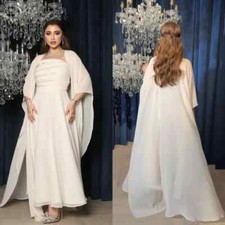 Sparkle Chiffon Sequined Beading Evening Dresses A-line Square Neck Midi Gowns