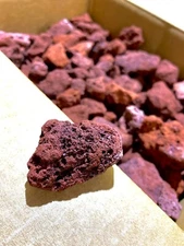 25 Pounds Red Volcanic Lava Rock Aquarium Rocks Fish Tank Reptile Terrarium BBQ✅