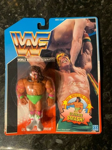 WWF HASBRO MOC THE ULTIMATE WARRIOR SERIES 1...