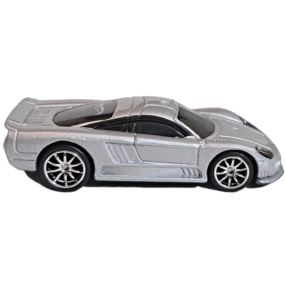 Coche Saleen S7 Hot Wheels 2002 primeras ediciones super personalizado pilotos reales cardado Foto 3 de 4