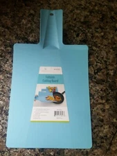 (1) HouseHold Trends 15" Blue Foldable Cutting Board Easy Clean FREE SHIPPING