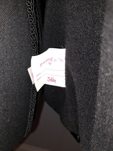 Justice Follow Your Dreams ~ Girls Puffer Coat ~ Black Size 20 - Picture 4 of 5