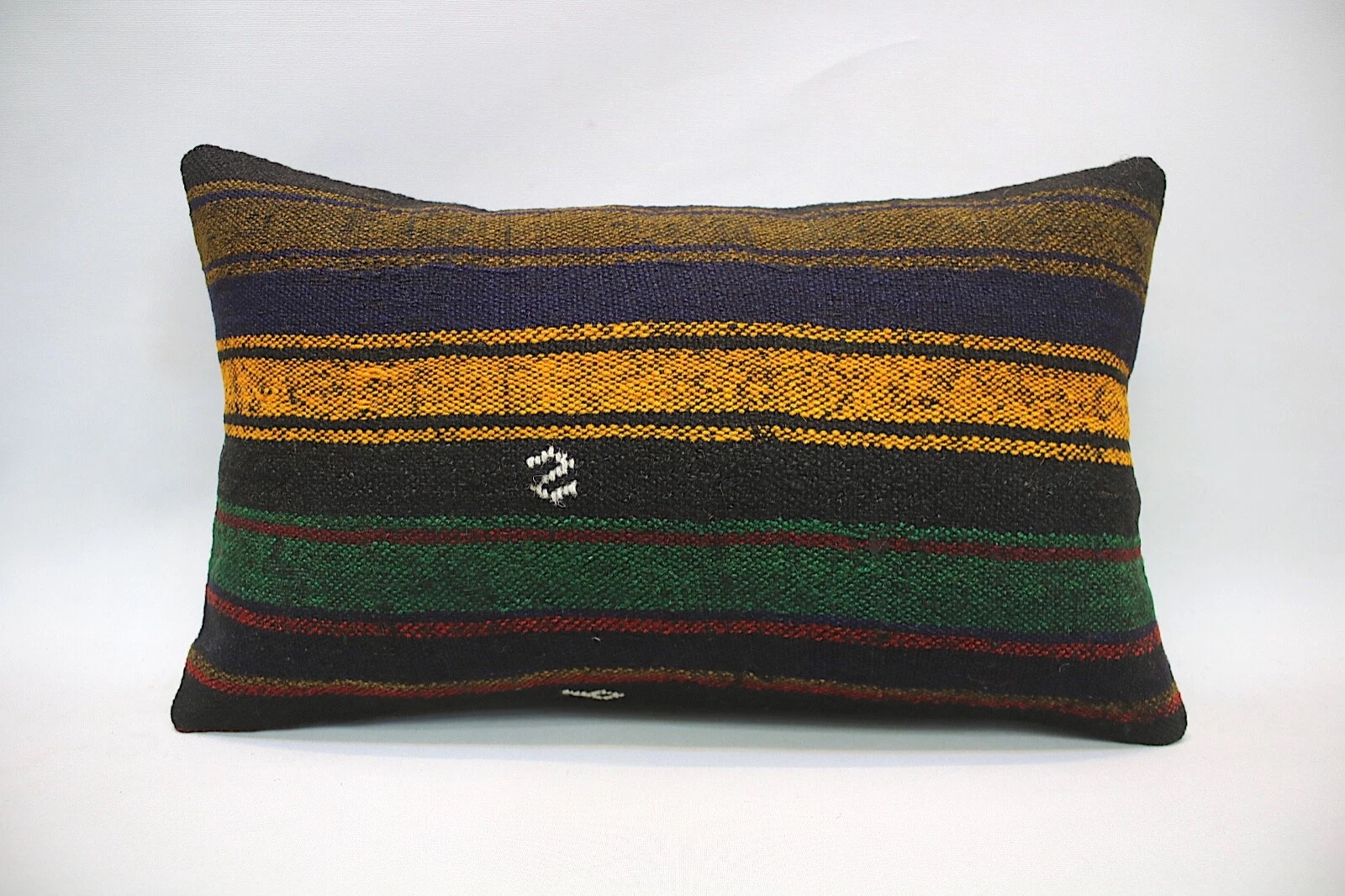 Kilim Sofa Pillow, 12x20 in, Decorative Pillow, Throw Pillow, Accent Pillow