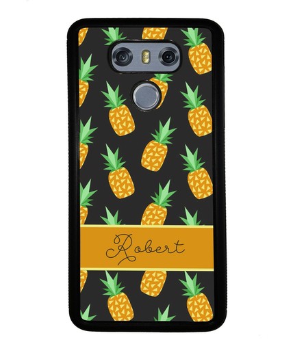 Pineapple Fruit Geometric Personalized Phone Case for Apple Samsung LG Google - Picture 6 of 7