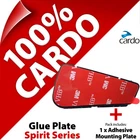 Cardo Replacement Adhesive Glue Plate Helmet Mount for Spirit / Spirit HD