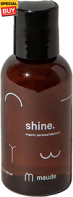 Shine Organic Naturally Hydrating Aloe Vera + Water Based Personal Lubricant - 1