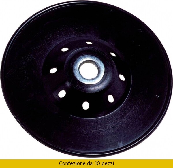 Platorello Smerigliatrice Poggi 115mm Nylon - Art. 338.20 (10 Pezzi)