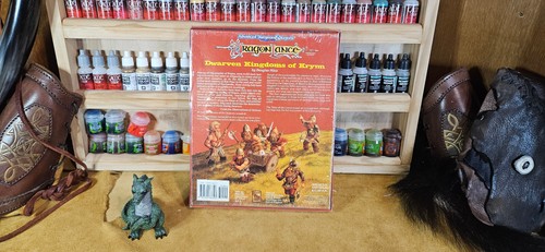 TSR AD&D 2nd Edition DragonLance Dwarven Kingdoms of Krynn Box Set 1086 SEALED - Picture 2 of 3