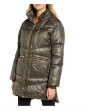 Kendal + Kyle Hooded Winter Puffer Coat Size Large
