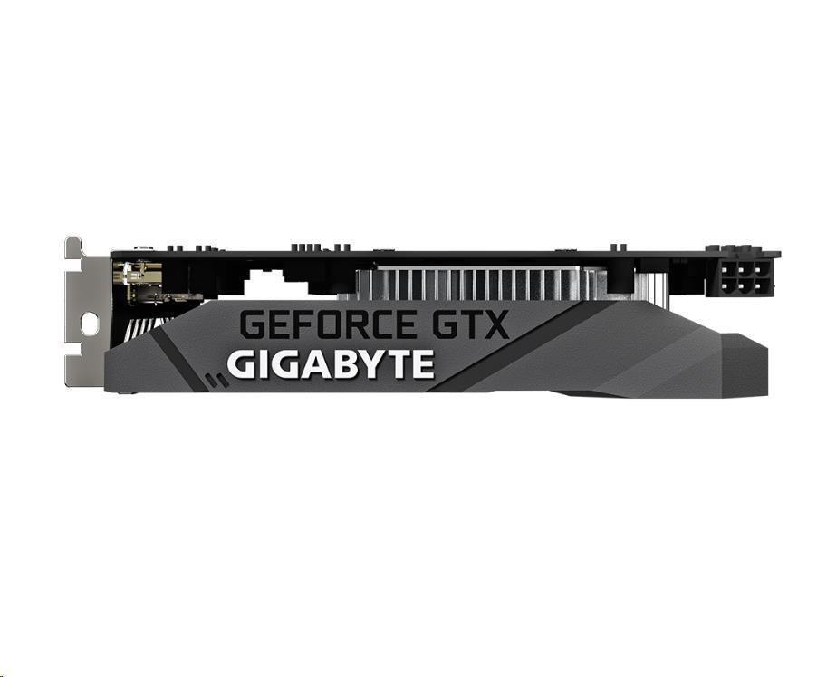 Gigabyte GeForce GTX 1650 D6 OC 4GB Grafikkarte GV-N1656OC-4GD V2 1xDP, HDMI&DVI