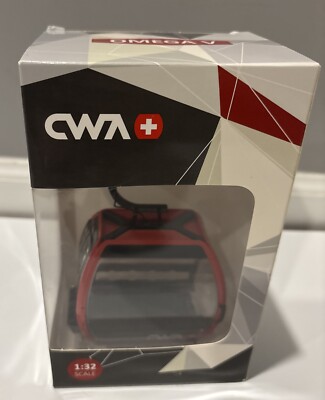 Jägerndorfer Omega V 10 Seater Cabin Cable Car 1:32 Scale, Red/Black CWA 1 88550