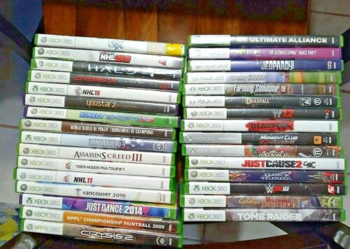 Bot ketting Verzoekschrift XBOX 360 Games Lot Your Choice Save up to 20% Tested & Working Farming  Simulator | eBay