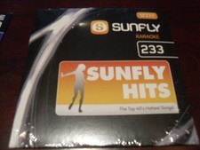 SUNFLY HITS KARAOKE DISC SF233 VOLUME 233 CD G SEALED 15 TRACKS