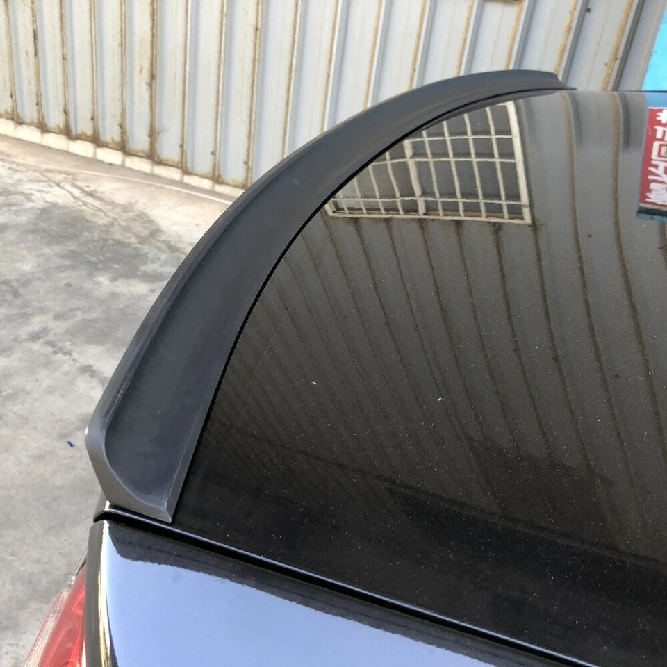 Alerón trasero plano negro 244L para maletero Acura RLX 2014~2020 sedán Foto 3 de 4