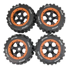 RUOTE OFF ROAD GIGANTE GRIP MTTIRE HPI BAJA 5T 5SC LOSI 5ive T CARBON BREAKER 2