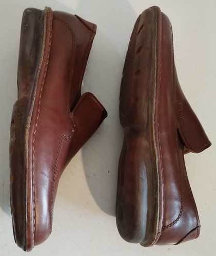 Terra Plana Men's Brown Slip-On Leather Shoes. Designer: Charles Bergman. UK 7.5 - Picture 8 of 19