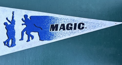 Vintage NBA - Orlando Magic - Basketball Pennant Flag Banner 1992 - Picture 3 of 14
