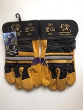 10x Welding Gloves Heat  Resistant. Parweld P3805 Panther  Rigger Gloves Size 10