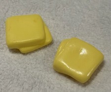 Pretend Play Kitchen Food Butter Pats Squares Little Tikes Fisher Price Vintage