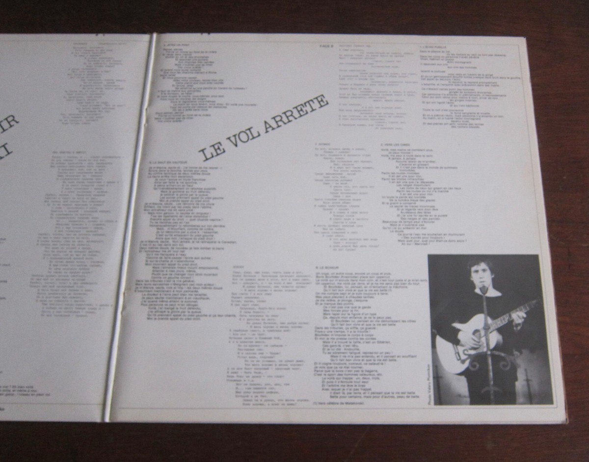 Vladimir Vissotski ☆ Le Vol Arrêté (France 1981) 2 LP VYSOTSKY
