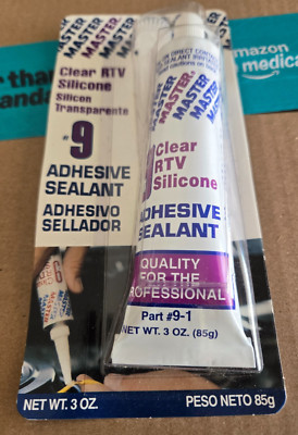 Master Clear RTV Silicon Sealant - Made in the USA FREE SHIPPING