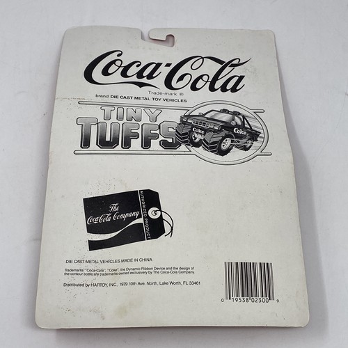 Vintage Coca-Cola Tiny Tuffs Die Cast Metal Toy Vehicles 1979 (6 Vehicles) NOS - Picture 10 of 15