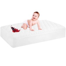 GRT 1 Pack Waterproof Crib Mattress 52x28x9 Inch Pack of 1 , White