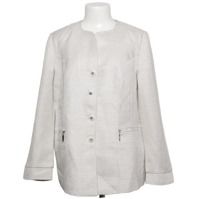 AproductZ, Jacke, Damen, Größe: 44, Weiß, Baumwolle/Polyester, Einfarbig #rCK