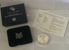 2018 W AMERICAN EAGLE ONE OUNCE SILVER PROOF "18EA" .999