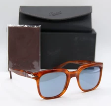 NEW PERSOL P 3323-S 96/56 TERRA DI SIENA TORT AUTHENTIC FRAMES SUNGLASSES 53-22
