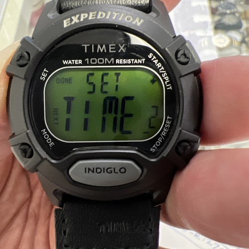 Timex Expedition Men's 41mm Black Leather Fabric Strap Sport Watch 🔥TW4B25200💰 - Picture 6 of 14