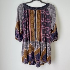 Free People Women Multicolor Casual Dress S