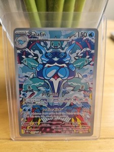 Palafin 200/197 Pokémon TCG Card Obsidian Flames Illustration Rare NM