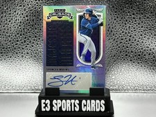 Panini 2025 Crusade Majestic Marks Spencer Nivens #8 Autograph Baseball Card