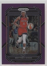 2023 Panini Prizm WNBA Purple Prizm 38/149 Brittney Sykes #67 f9s