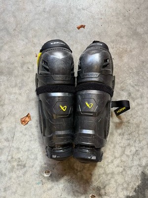 Bauer Supreme Mach Hockey Skin Pads, Size Intermediate 13  / 33cm