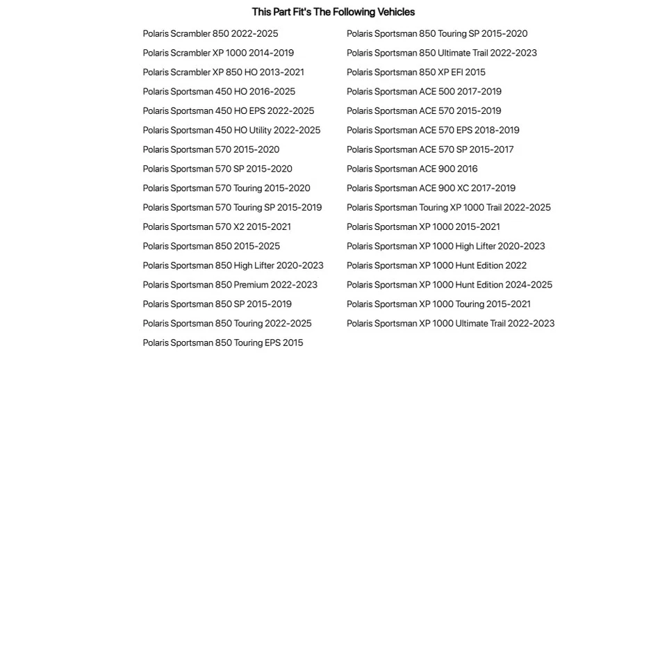 Tusk Winch with Wire Rope and Mount Plate 2500 lb. For Polaris Scrambler XP 850 - Изображение 2 из 4