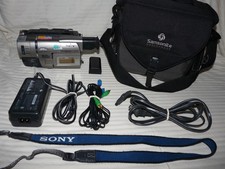 Sony CCD-TRV67 HI8 8mm Video8 camera Camcorder VCR Player Video Transfer