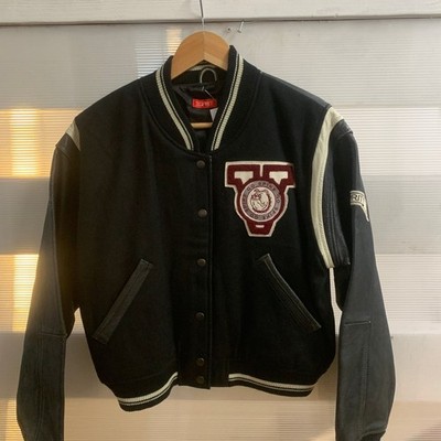 VTG Esprit Maroon And Black Men's Varsity Jacket Men s L OF