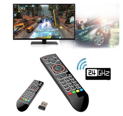 Q2 Air Mouse Remote, 2.4G USB Wireless Learning Remote for TV Box PC Smart TV