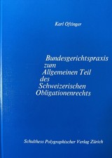 Bundesgerichtspraxis zum Allgemeinen Teil des...