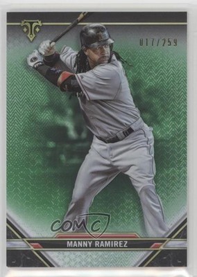 2021 Topps Triple Threads Emerald 17/259 Manny Ramirez #46 1i3m