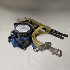 DBI-SALA TalonSelf Retracting Lifeline 7.5-Foot Twin-Leg Lifeline W/ Harness