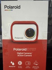 Polaroid Digital Camera Action Camera iD757 Waterproof -OPEN BOX