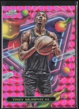 Trey Murphy 2023-24 Topps Chrome Cosmic #80 Pink Galaxy Refractor SP