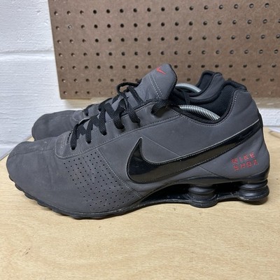 Nike Shox Deliver 317547-066 Red Grey Black Size 13 Sneakers Mens Shoes