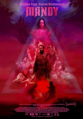 368698 Mandy Movie Nicolas Cage Andrea Riseborough Linus Roache Poster