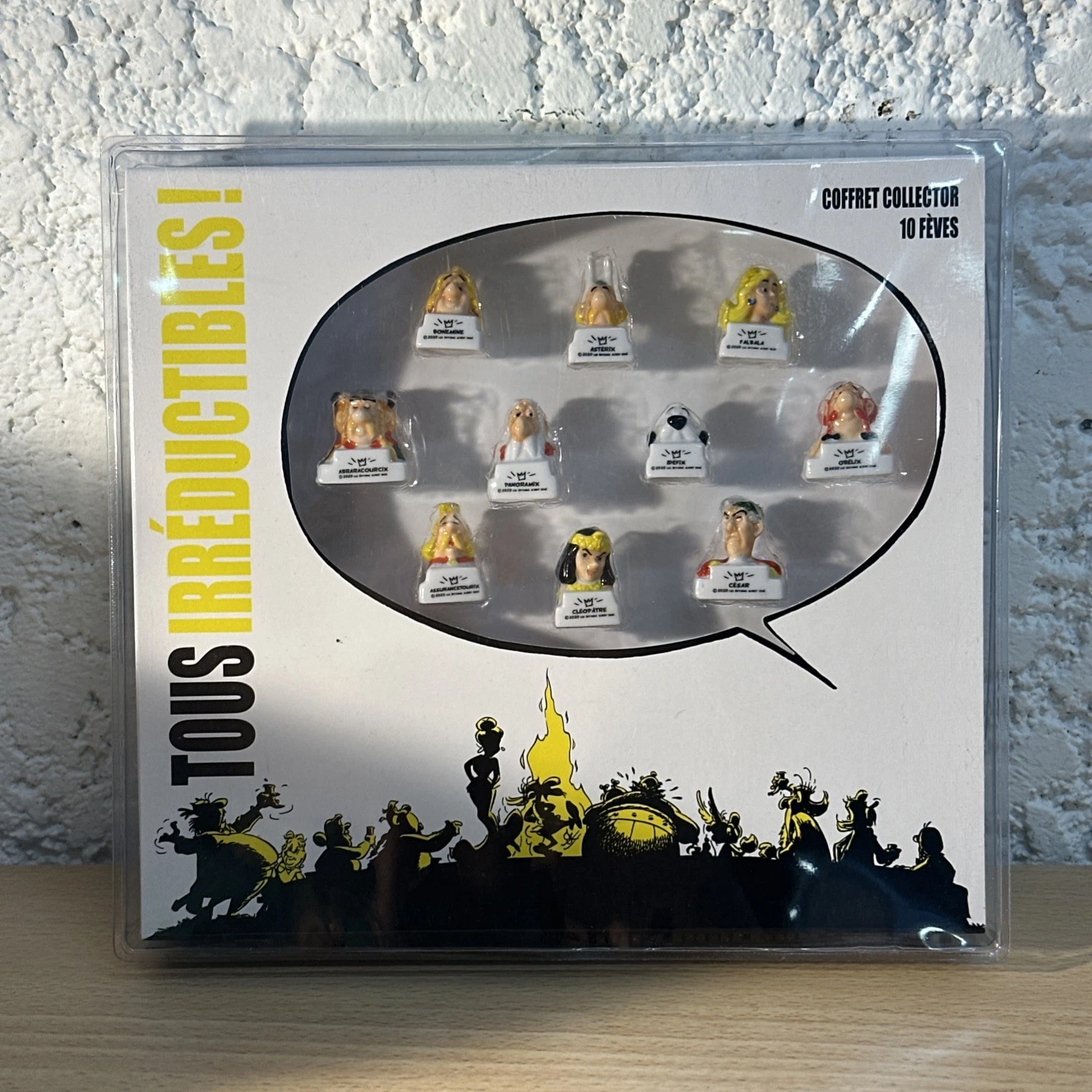 Coffret Collection De 10 Fèves En Porcelaine Astérix - Live