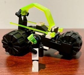 Vintage LEGO Space Blacktron 2 Tri-Wheeled Tyrax Complete Set